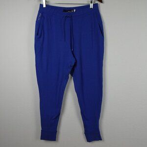 RLX Ralph Lauren Jogger Sweatpants Women's Size M Blue Golf Activewear Lounge